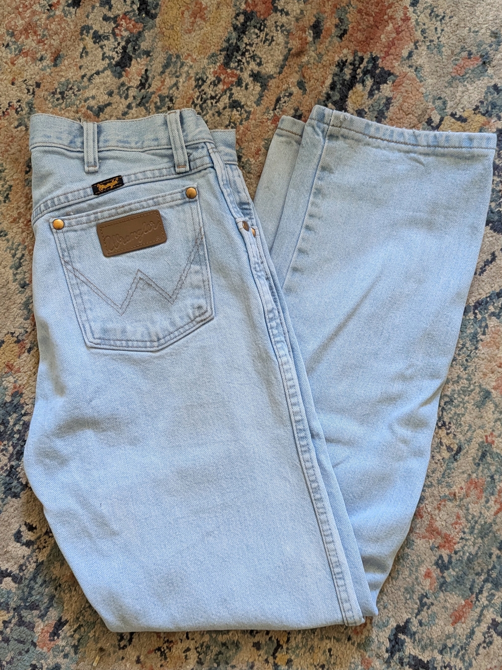 Wrangler Light Blue Straight Jeans
